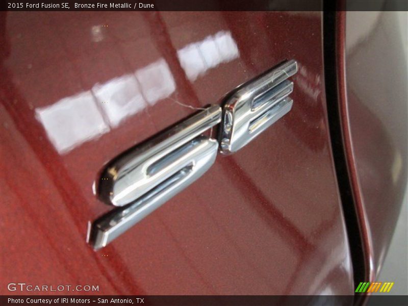 Bronze Fire Metallic / Dune 2015 Ford Fusion SE