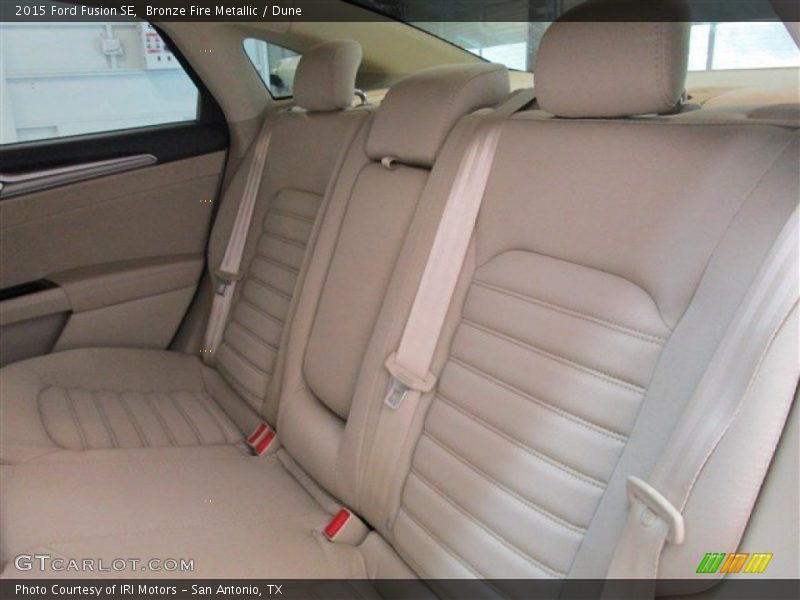 Bronze Fire Metallic / Dune 2015 Ford Fusion SE