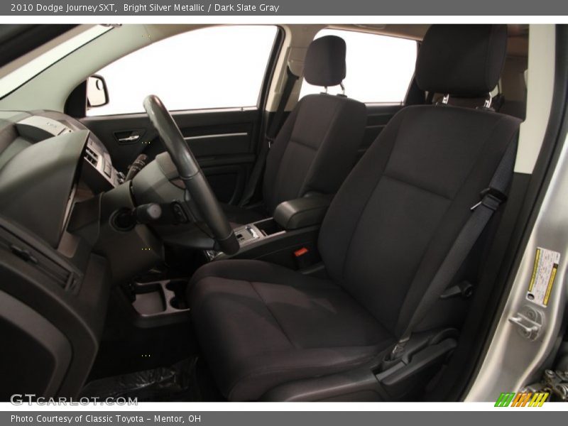 Bright Silver Metallic / Dark Slate Gray 2010 Dodge Journey SXT