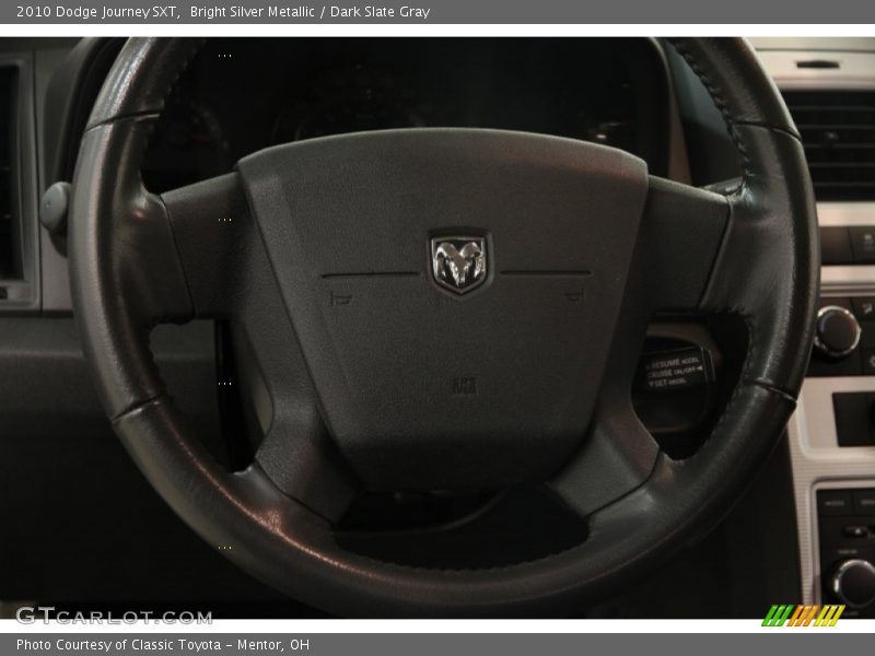 Bright Silver Metallic / Dark Slate Gray 2010 Dodge Journey SXT