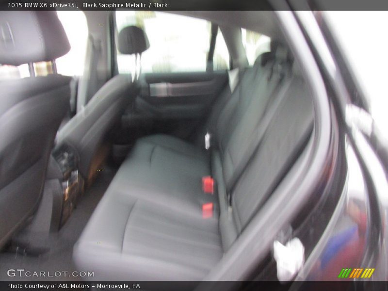 Black Sapphire Metallic / Black 2015 BMW X6 xDrive35i