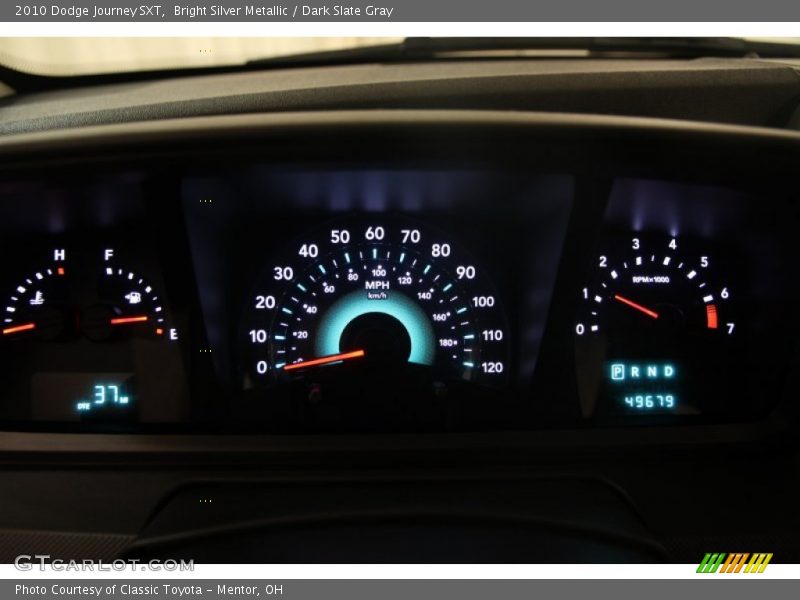Bright Silver Metallic / Dark Slate Gray 2010 Dodge Journey SXT