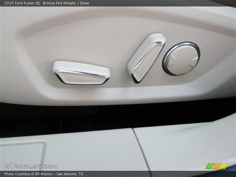 Bronze Fire Metallic / Dune 2015 Ford Fusion SE