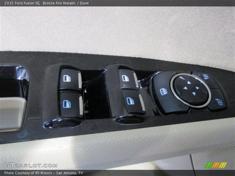 Bronze Fire Metallic / Dune 2015 Ford Fusion SE