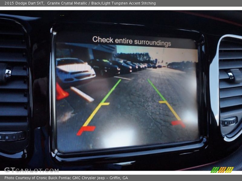 Granite Crystal Metallic / Black/Light Tungsten Accent Stitching 2015 Dodge Dart SXT