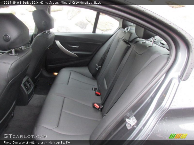 Mineral Grey Metallic / Black 2015 BMW 3 Series 320i xDrive Sedan