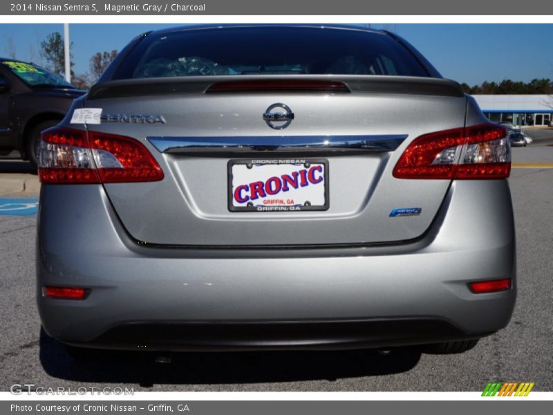 Magnetic Gray / Charcoal 2014 Nissan Sentra S