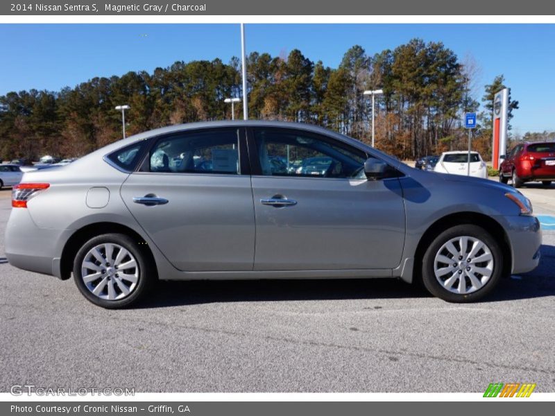 Magnetic Gray / Charcoal 2014 Nissan Sentra S