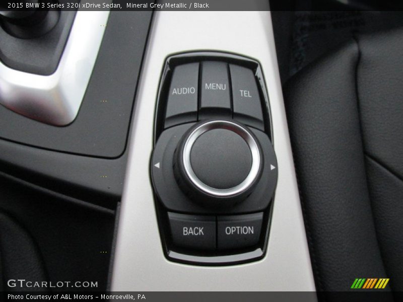 Mineral Grey Metallic / Black 2015 BMW 3 Series 320i xDrive Sedan