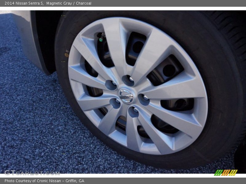 Magnetic Gray / Charcoal 2014 Nissan Sentra S