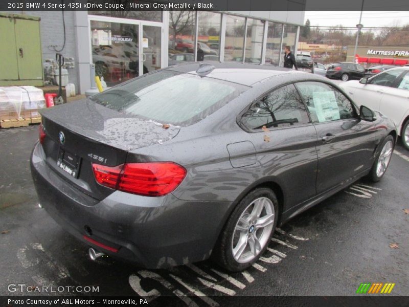 Mineral Grey Metallic / Black 2015 BMW 4 Series 435i xDrive Coupe