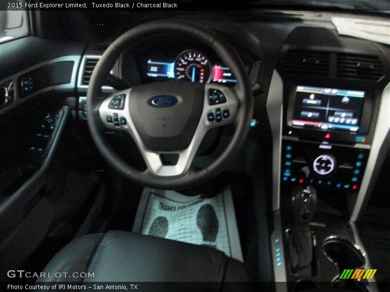 Tuxedo Black / Charcoal Black 2015 Ford Explorer Limited