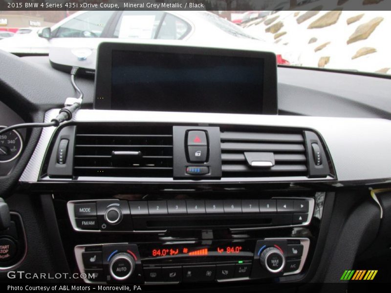 Mineral Grey Metallic / Black 2015 BMW 4 Series 435i xDrive Coupe