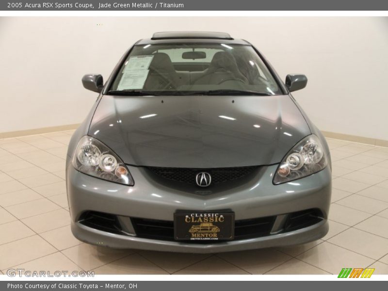 Jade Green Metallic / Titanium 2005 Acura RSX Sports Coupe