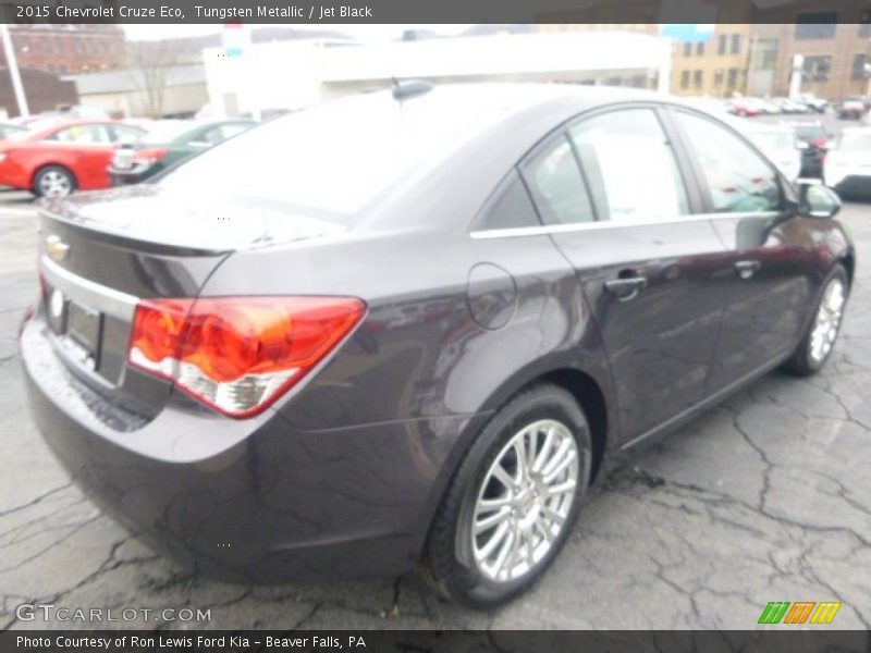 Tungsten Metallic / Jet Black 2015 Chevrolet Cruze Eco