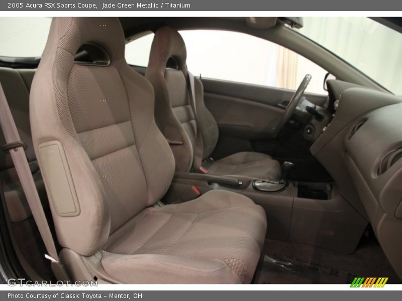 Jade Green Metallic / Titanium 2005 Acura RSX Sports Coupe