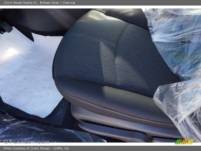 Brilliant Silver / Charcoal 2014 Nissan Sentra SV