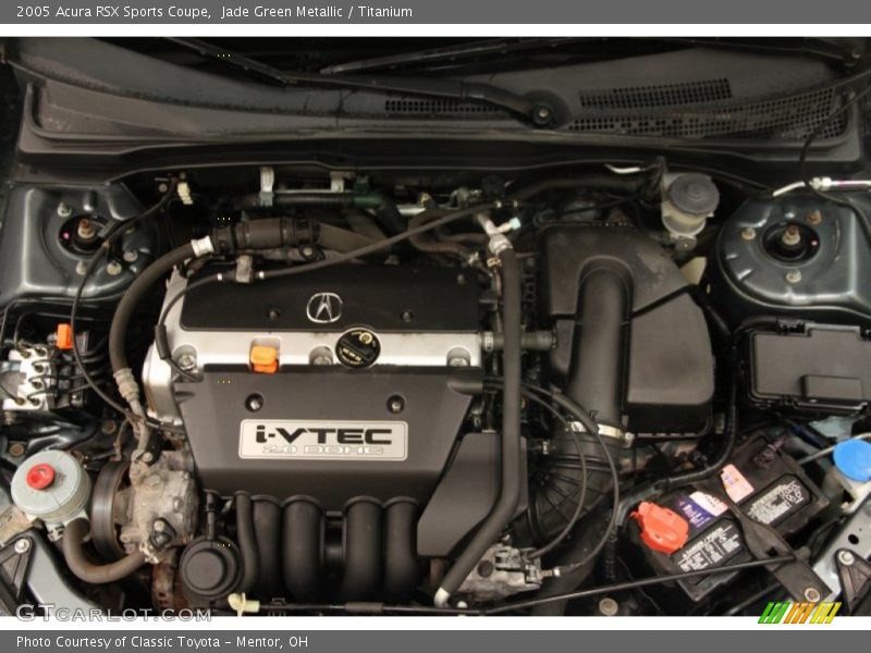  2005 RSX Sports Coupe Engine - 2.0 Liter DOHC 16-Valve VTEC 4 Cylinder