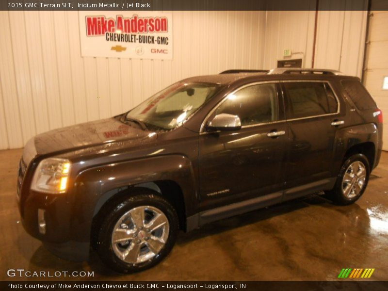 Iridium Metallic / Jet Black 2015 GMC Terrain SLT