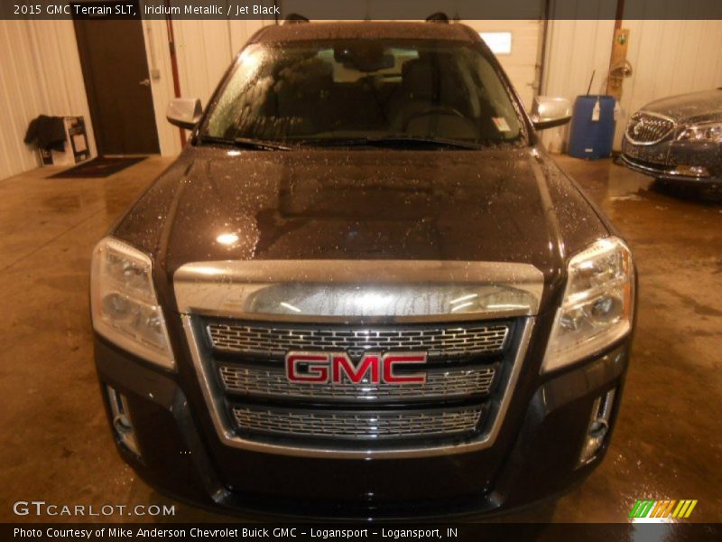 Iridium Metallic / Jet Black 2015 GMC Terrain SLT