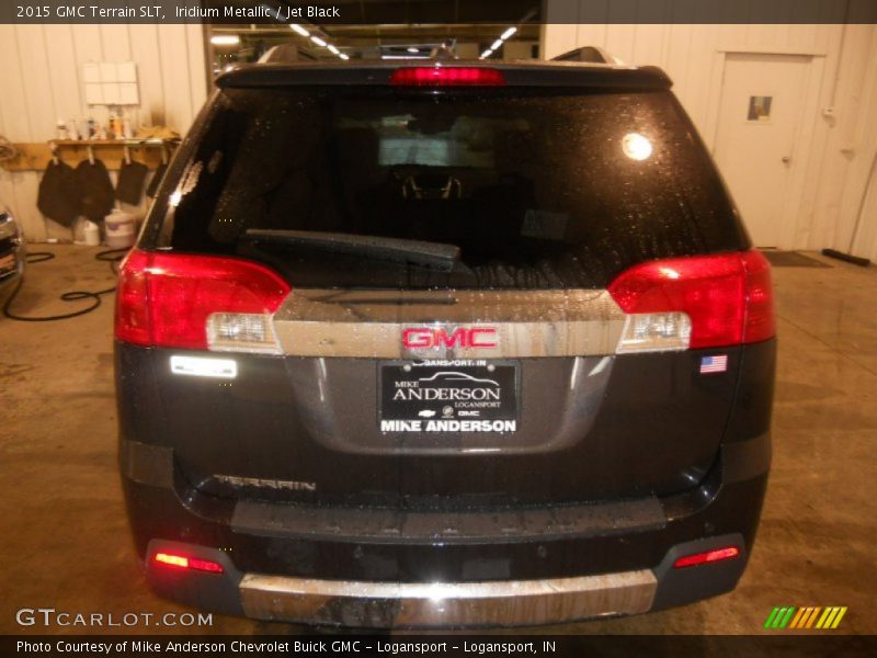 Iridium Metallic / Jet Black 2015 GMC Terrain SLT