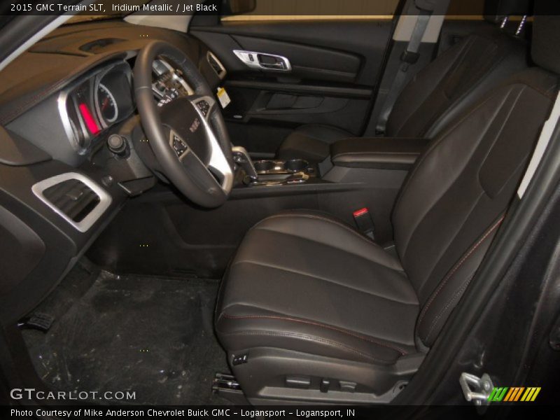 Iridium Metallic / Jet Black 2015 GMC Terrain SLT