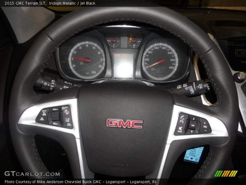 Iridium Metallic / Jet Black 2015 GMC Terrain SLT