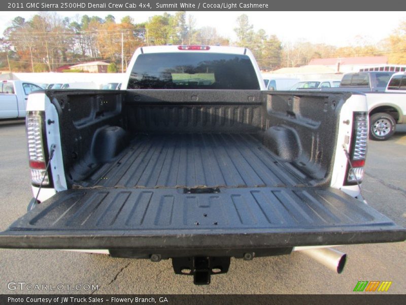 Summit White / Cocoa/Light Cashmere 2011 GMC Sierra 2500HD Denali Crew Cab 4x4
