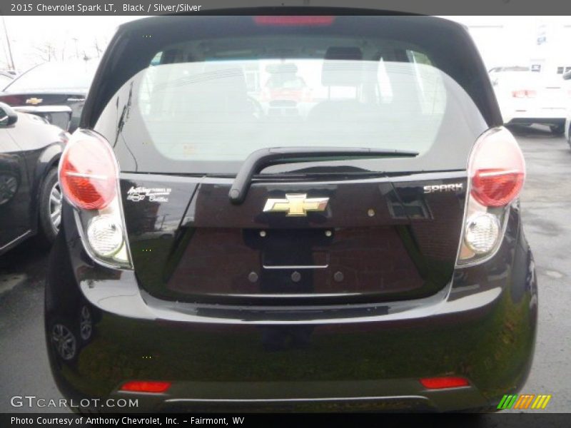Black / Silver/Silver 2015 Chevrolet Spark LT