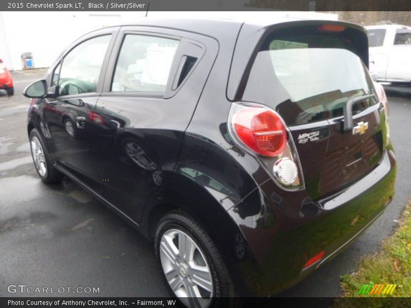 Black / Silver/Silver 2015 Chevrolet Spark LT