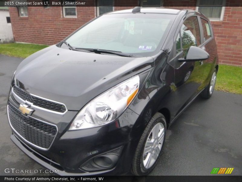 Black / Silver/Silver 2015 Chevrolet Spark LT
