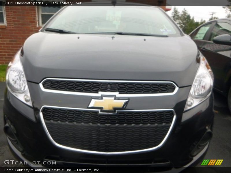 Black / Silver/Silver 2015 Chevrolet Spark LT