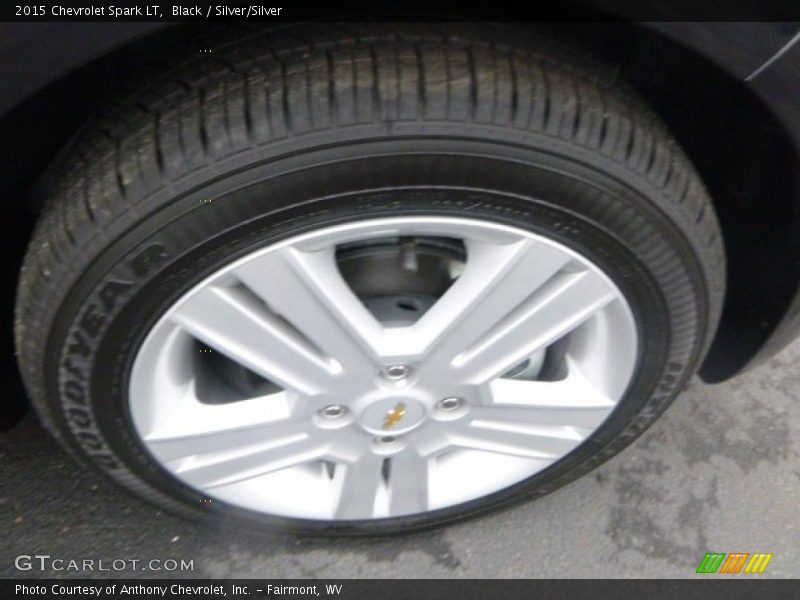 Black / Silver/Silver 2015 Chevrolet Spark LT