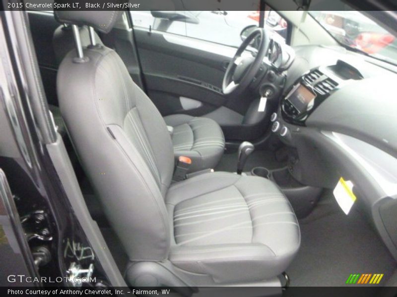 Black / Silver/Silver 2015 Chevrolet Spark LT