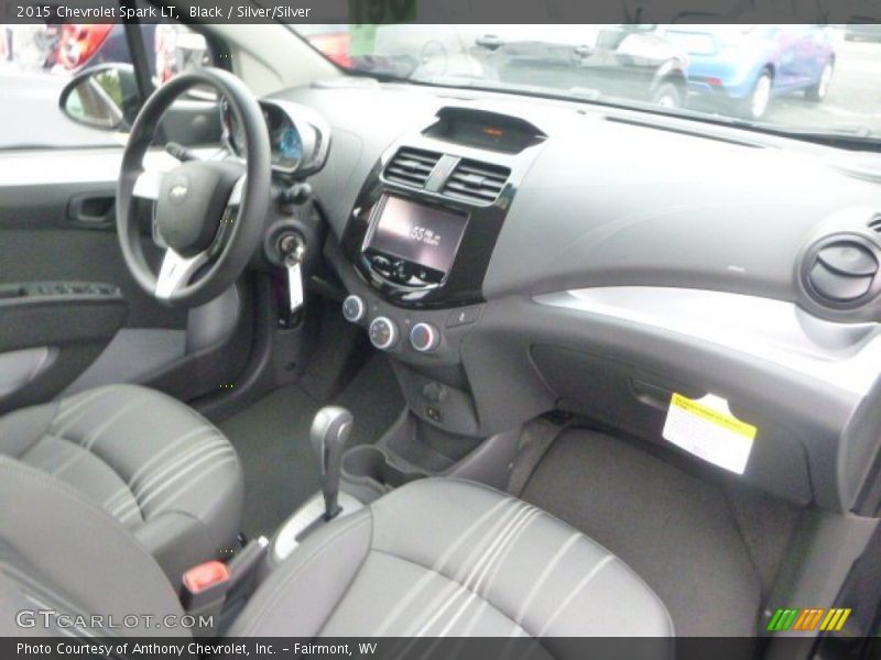 Black / Silver/Silver 2015 Chevrolet Spark LT