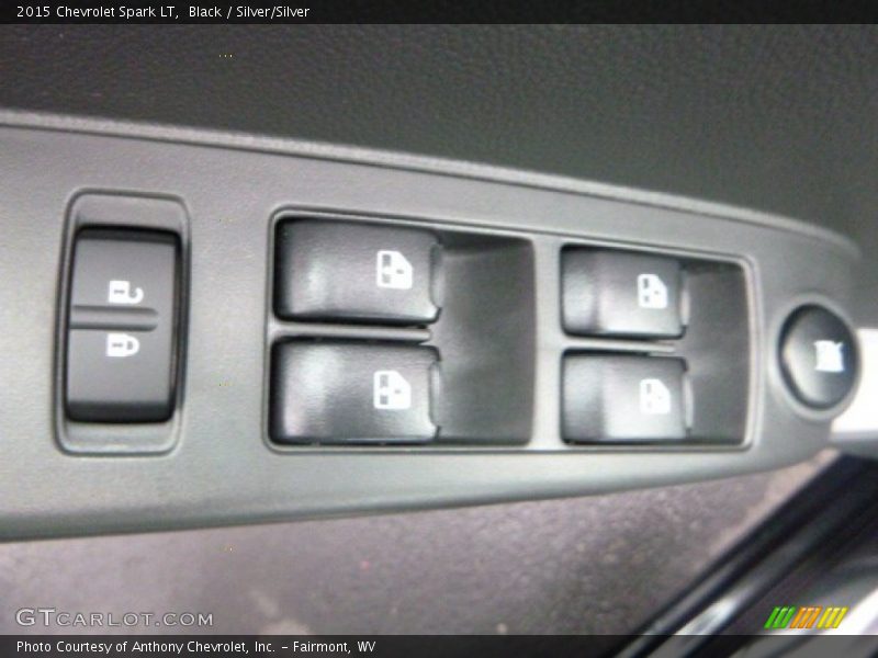 Black / Silver/Silver 2015 Chevrolet Spark LT