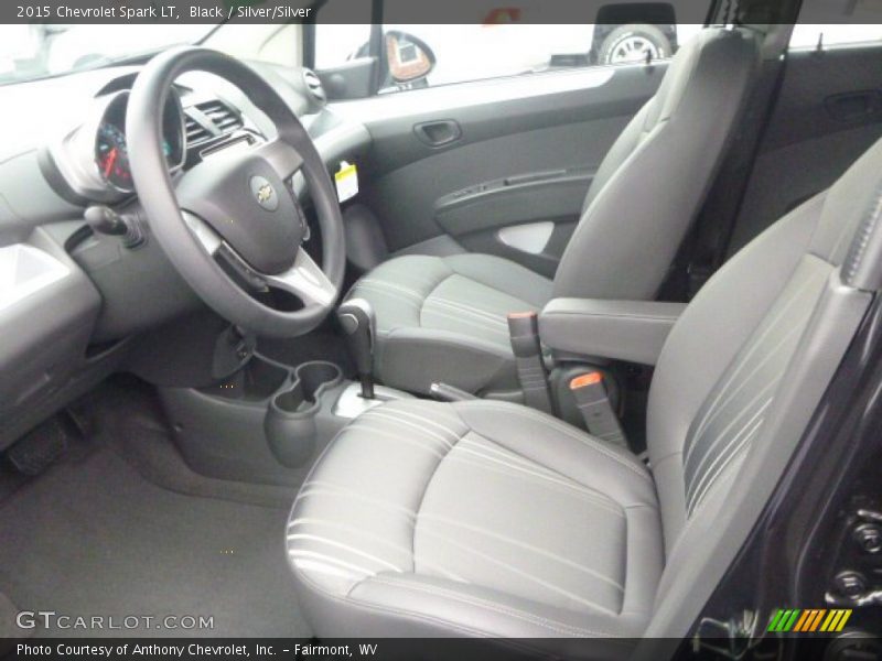 Black / Silver/Silver 2015 Chevrolet Spark LT
