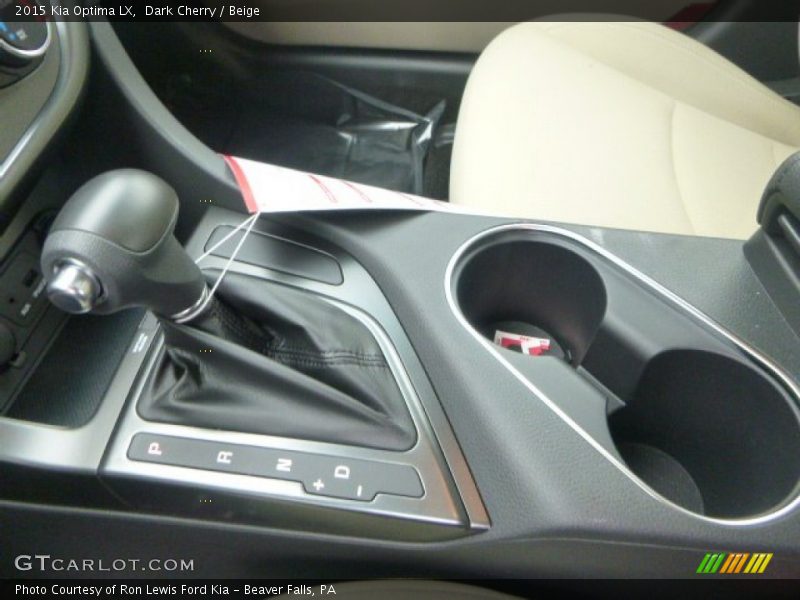 Dark Cherry / Beige 2015 Kia Optima LX