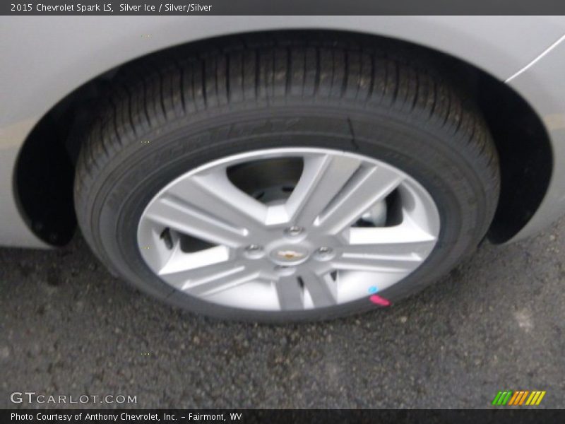 Silver Ice / Silver/Silver 2015 Chevrolet Spark LS