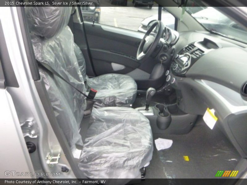 Silver Ice / Silver/Silver 2015 Chevrolet Spark LS