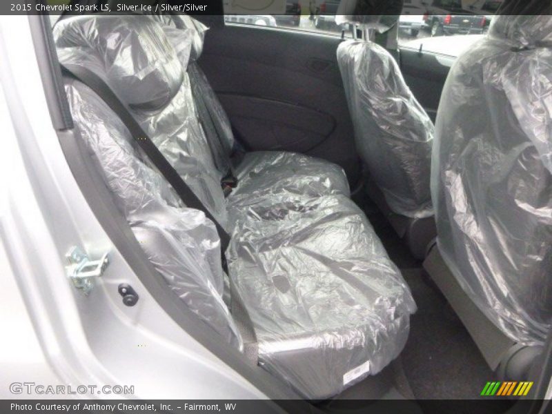 Silver Ice / Silver/Silver 2015 Chevrolet Spark LS