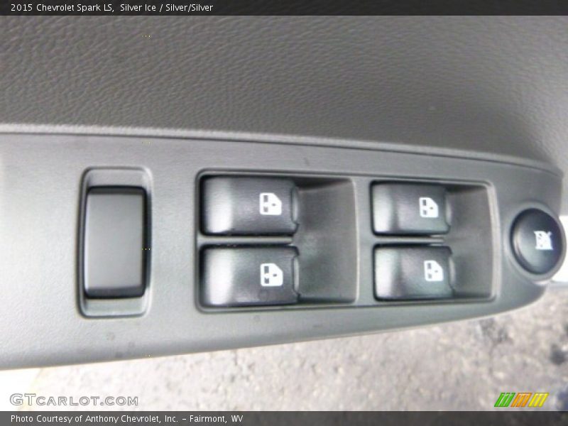 Silver Ice / Silver/Silver 2015 Chevrolet Spark LS