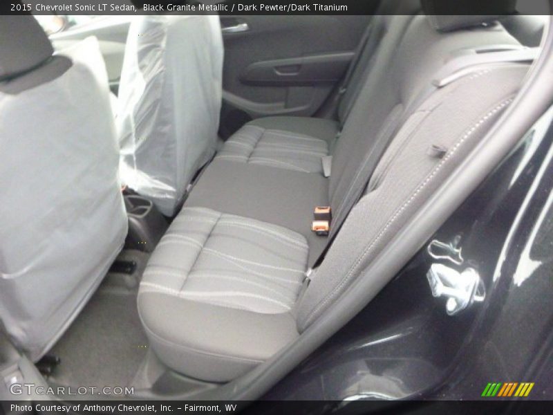 Black Granite Metallic / Dark Pewter/Dark Titanium 2015 Chevrolet Sonic LT Sedan