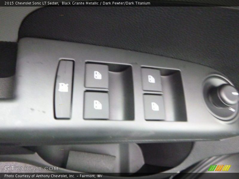 Black Granite Metallic / Dark Pewter/Dark Titanium 2015 Chevrolet Sonic LT Sedan