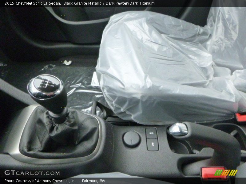 Black Granite Metallic / Dark Pewter/Dark Titanium 2015 Chevrolet Sonic LT Sedan