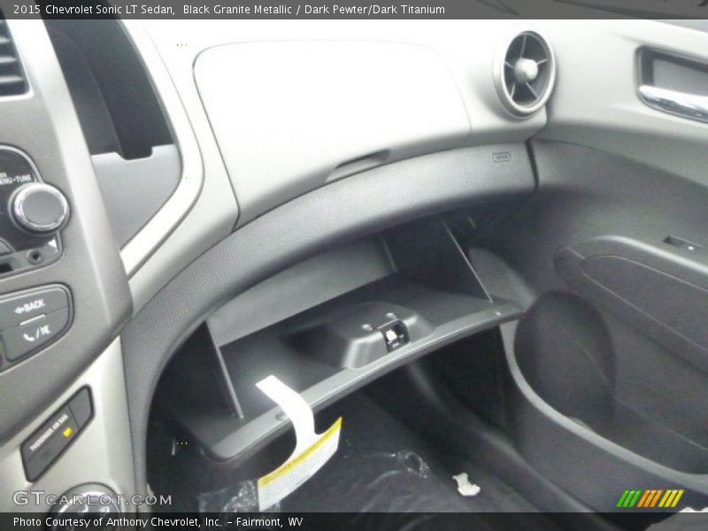 Black Granite Metallic / Dark Pewter/Dark Titanium 2015 Chevrolet Sonic LT Sedan