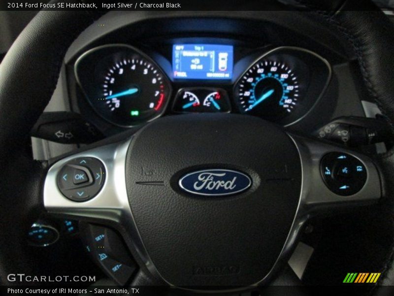 Ingot Silver / Charcoal Black 2014 Ford Focus SE Hatchback