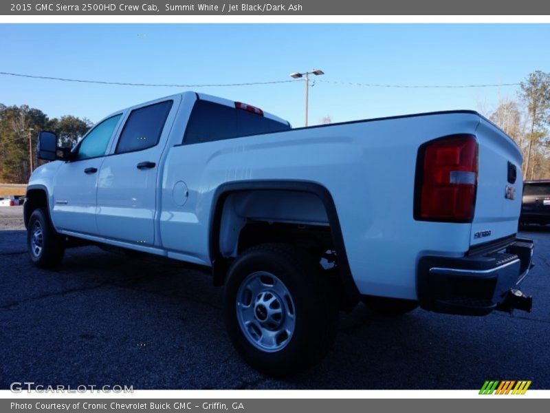 Summit White / Jet Black/Dark Ash 2015 GMC Sierra 2500HD Crew Cab