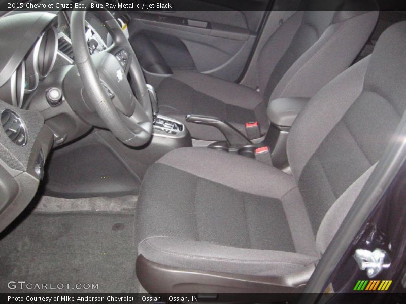Blue Ray Metallic / Jet Black 2015 Chevrolet Cruze Eco