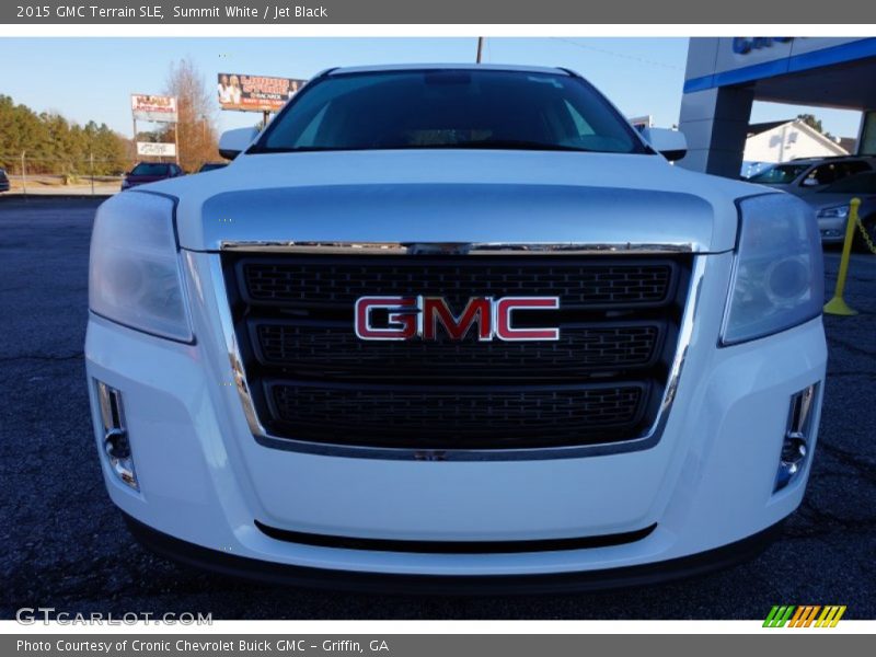 Summit White / Jet Black 2015 GMC Terrain SLE